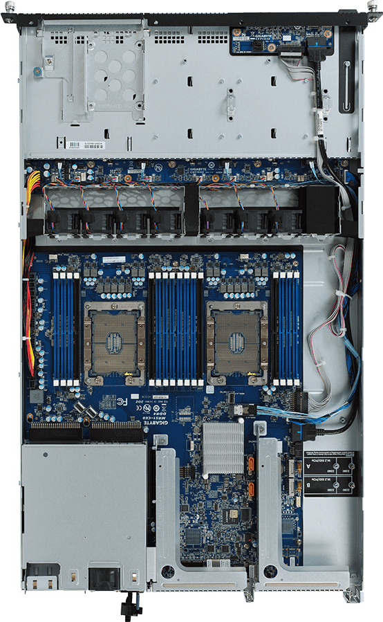 Rack Server - 2nd/1st Gen Intel® Xeon® Scalable - 1U UP 5-Bay SATA/SAS - R161-340