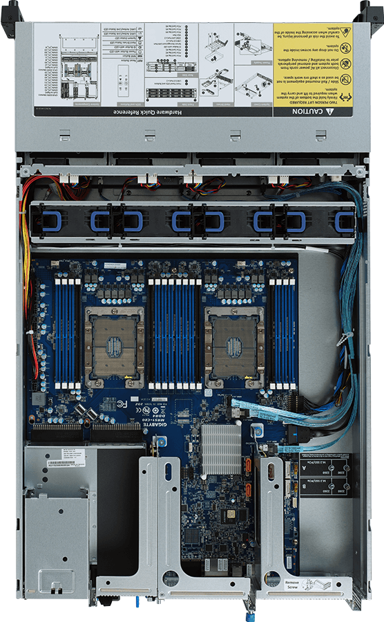 Rack Server - 2nd/1st Gen Intel® Xeon® Scalable - 2U DP 12-Bay SATA/SAS - R261-3C0