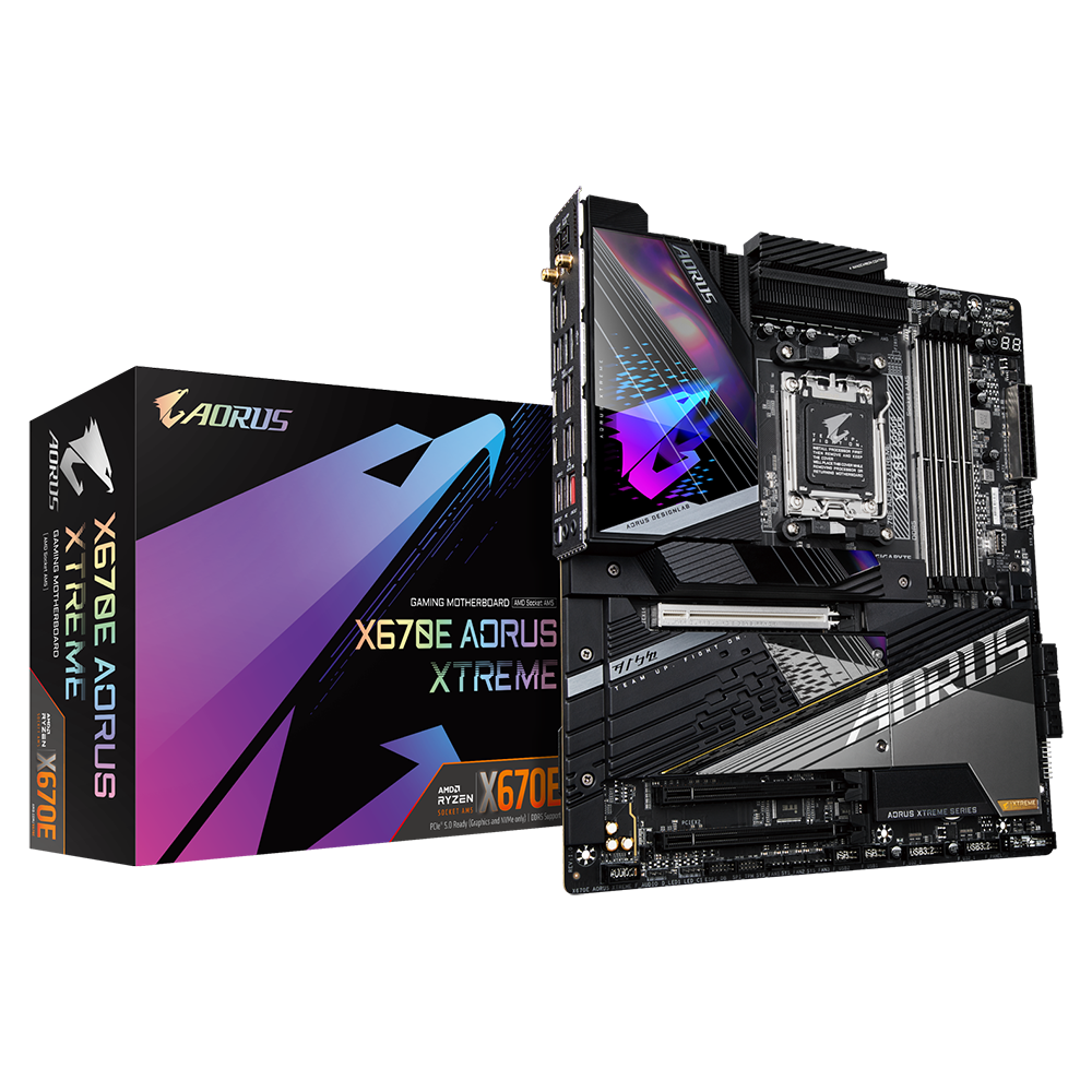 GIGABYTE ANAKART AMD AM5 E-ATX X670E AORUS XTREME