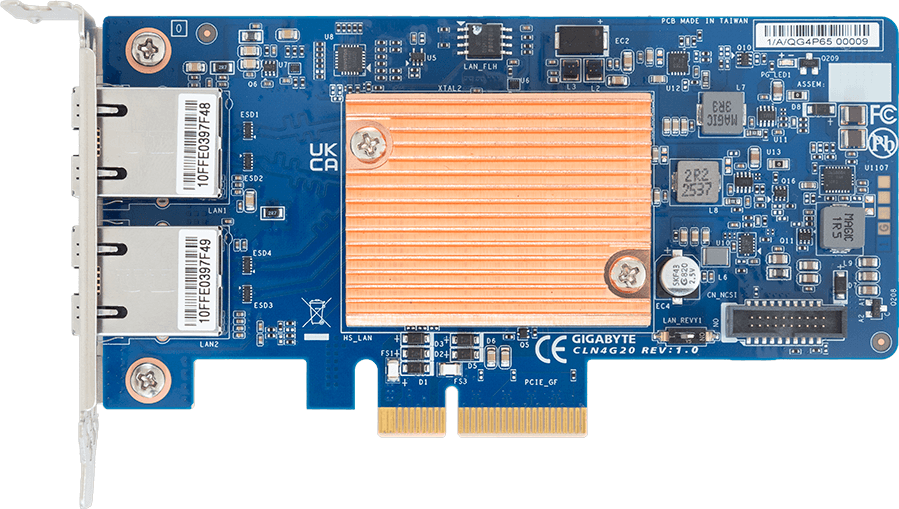 LAN Card - Intel® X710-AT2 - 10 Gb/s, 2-port - CLN4G20