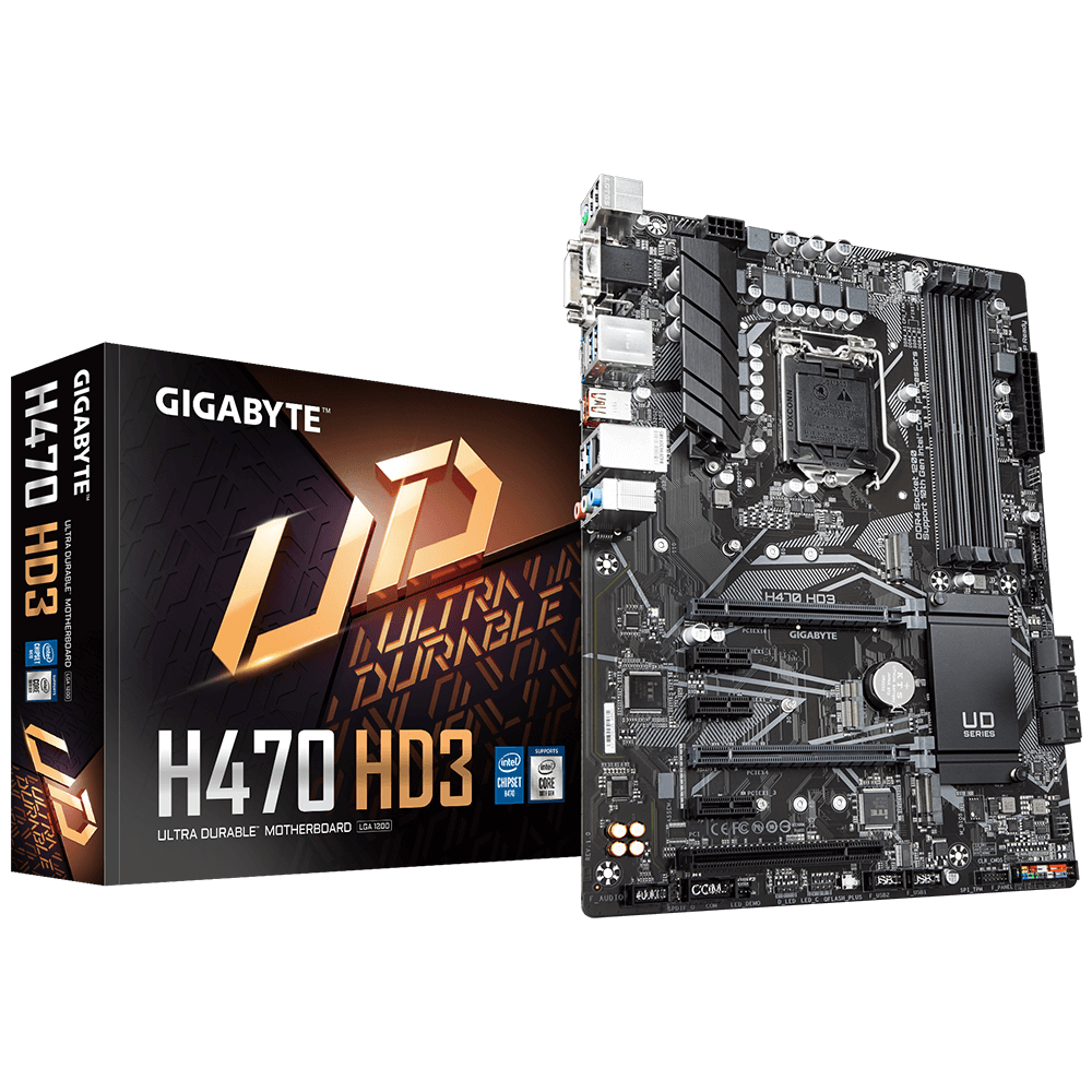 マザーボード H470 HD3 GIGABYTE H470 HD3 (Rev. 1.0) - GIGABYTE Global