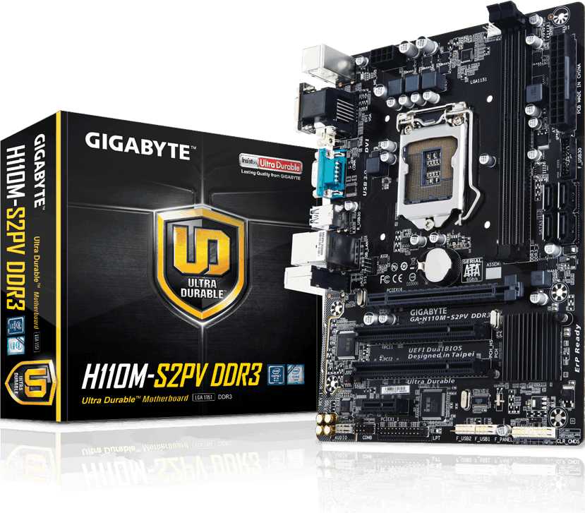 Tarjetas Madre - GA-H110M-S2PV DDR3