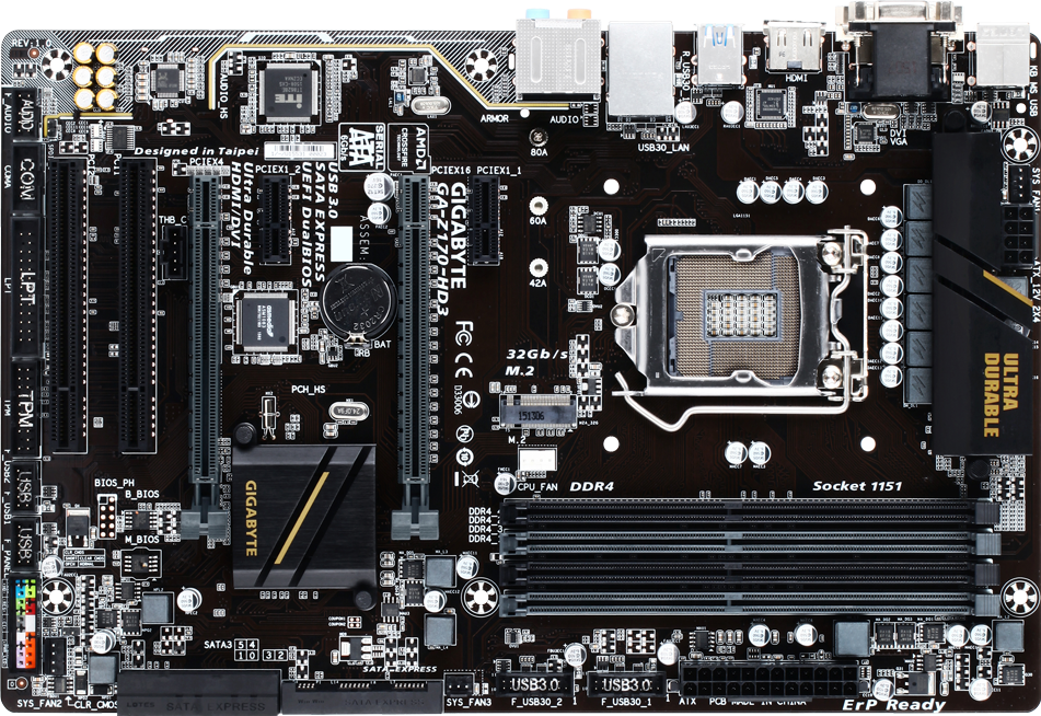 Tarjetas Madre - GA-Z170-HD3