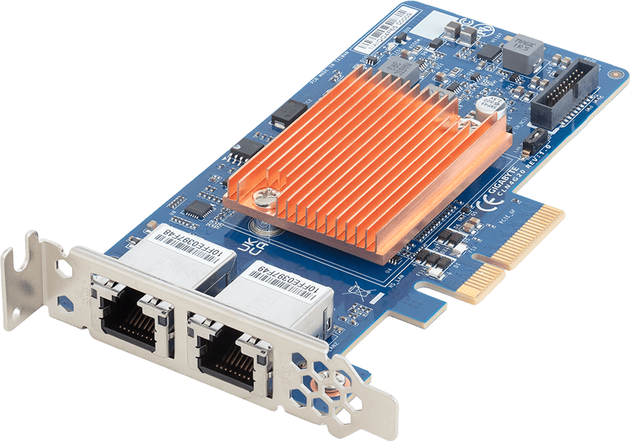 LAN Card - Intel® X710-AT2 - 10 Gb/s, 2-port - CLN4G20