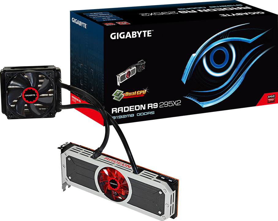 Tarjetas de Video - GV-R9295X2-8GD-B