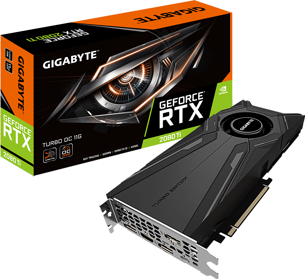 Tarjetas de Video - GeForce RTX™ 2080 Ti TURBO OC 11G