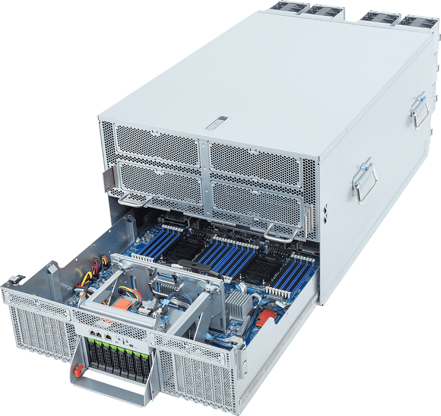 ORv3 GPU Server - Intel® Xeon® 6 Processors - 8OU DP NVIDIA HGX™ B200 - TO86-SD1-AA05