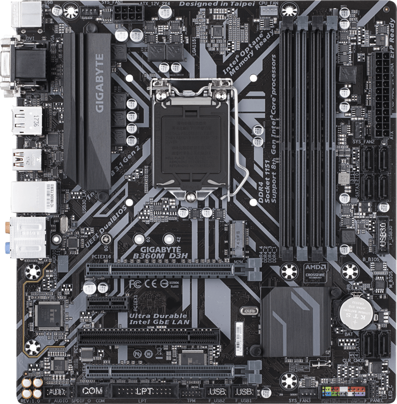 GIGABYTE B360M D3H マザーボード i7 9700 B360M D3H (Rev. 1.0) - GIGABYTE U.S.A.