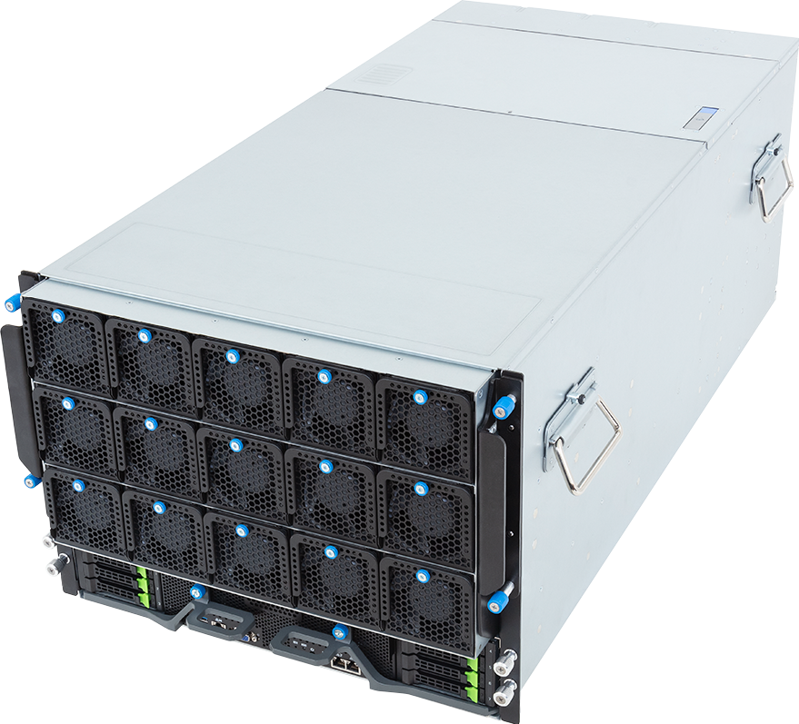 HPC/AI Server - AMD EPYC™ 9005/9004 - 8U DP AMD Instinct™ MI350X - G893-ZX1-AAX3