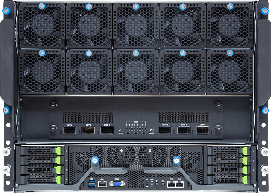 HPC/AI Server - 5th/4th Gen Intel® Xeon® Scalable - 8U DP Intel® Gaudi® 3 - G893-SG1-AAX1
