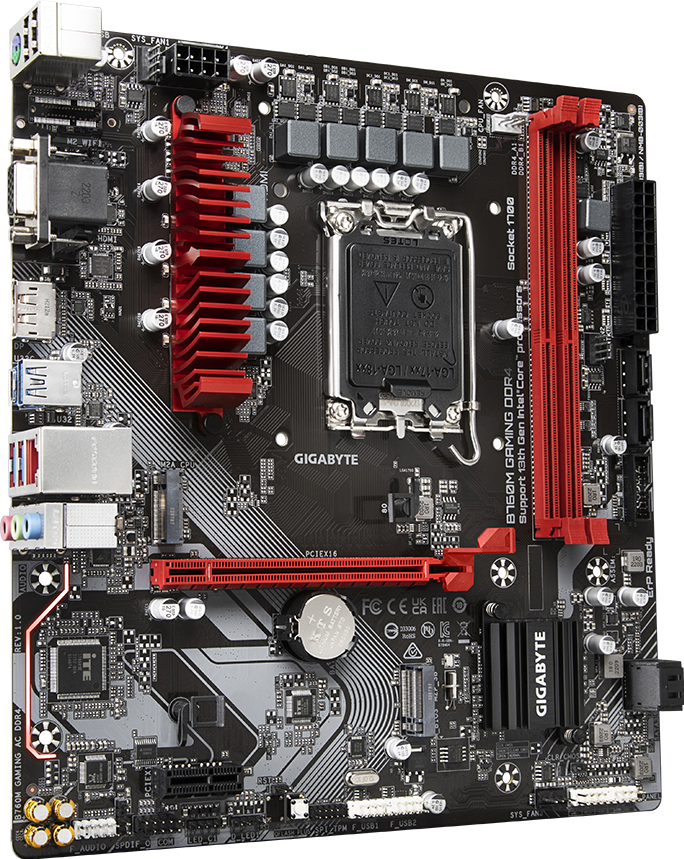 B760M GAMING DDR4 (Rev. 1.x) - GIGABYTE Japan