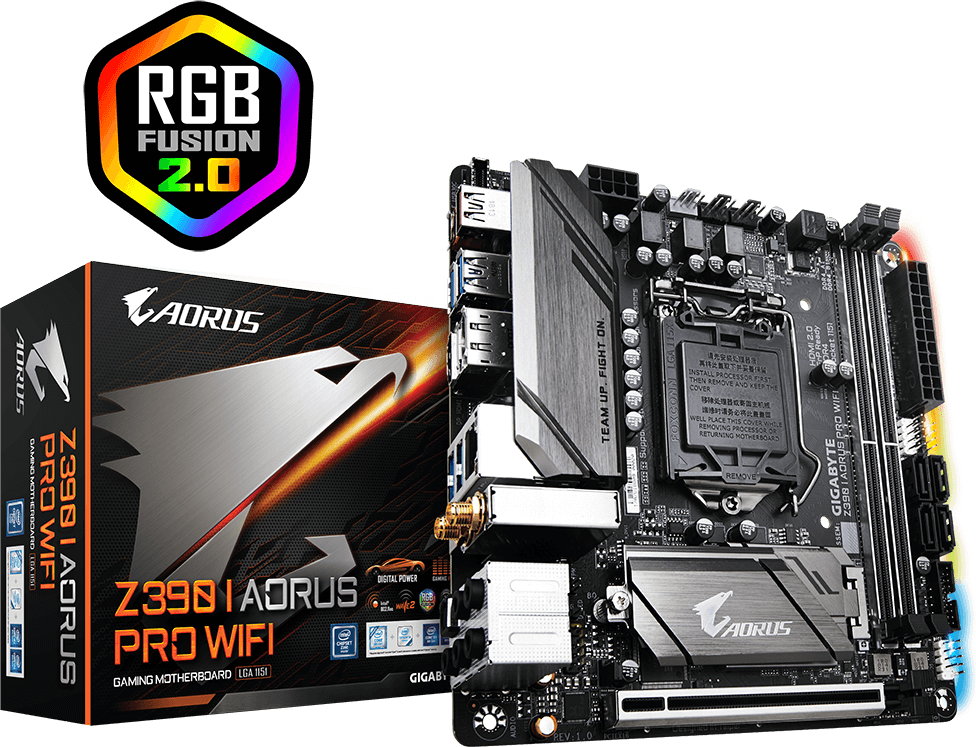 Tarjetas Madre - Z390 I AORUS PRO WIFI
