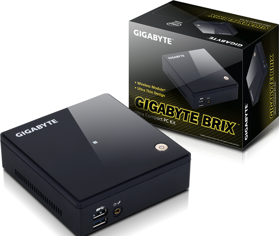 BRIX (Mini-PC Barebone) - GB-BXi5-5200-BN