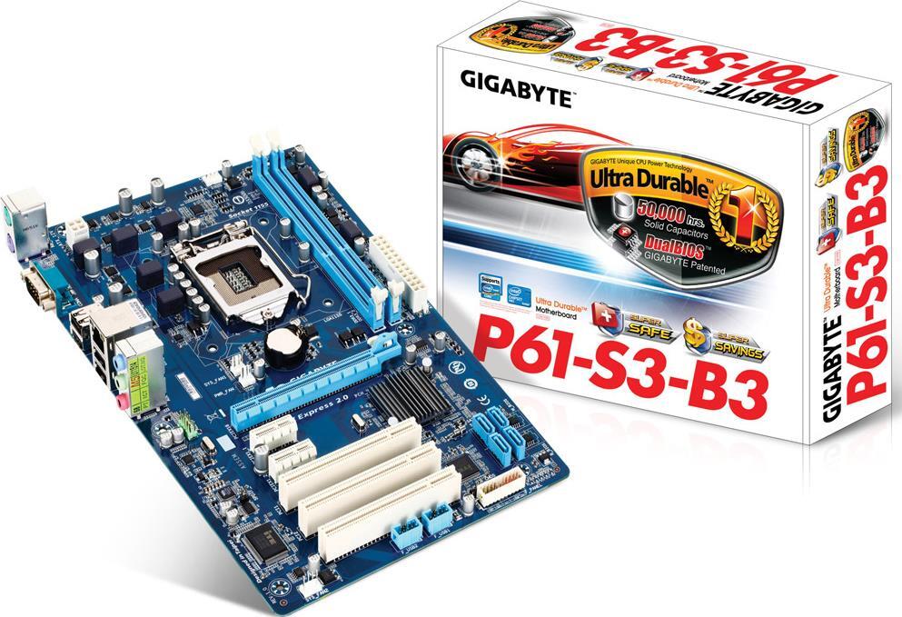 Motherboard - GA-P61-S3-B3