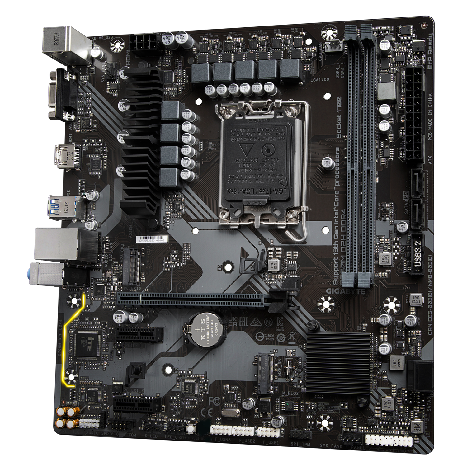 GIGABYTE マザーボード B760M D2H DDR4 B760M D2H DDR4 (Rev. 1.0) - GIGABYTE Global