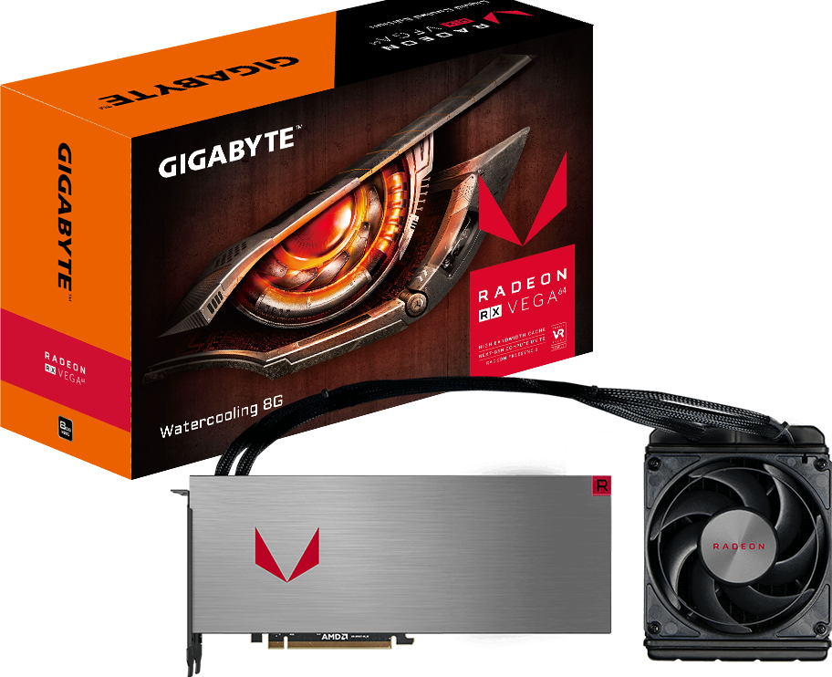 Graphics Card - Radeon™  RX VEGA 64 Watercooling 8G