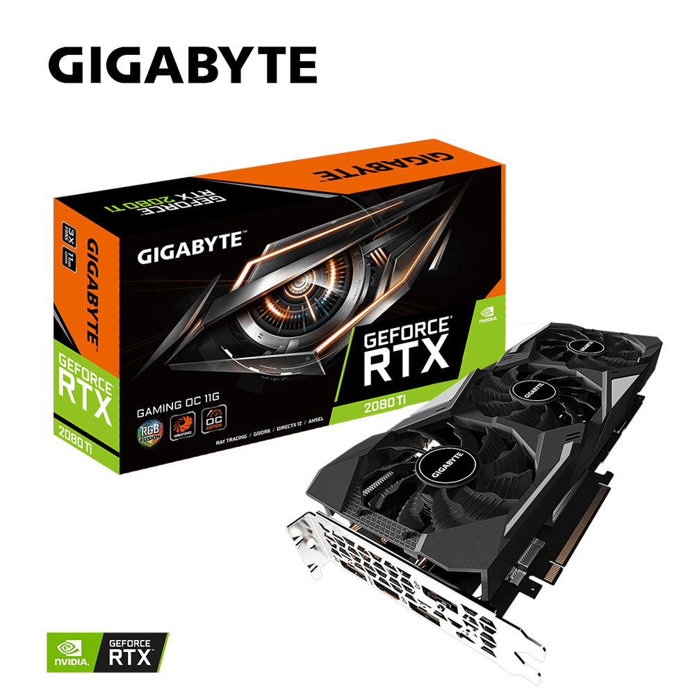【美品】RTX 2080 Ti OC 11G GIGABYTE 箱つき 2000