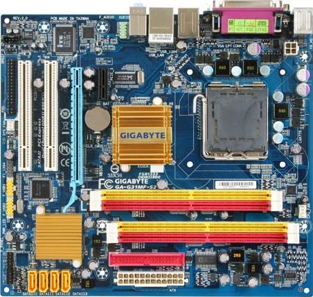 Moederbord - GA-G31MF-S2