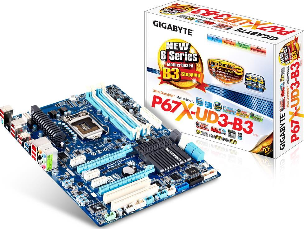 Motherboard - GA-P67X-UD3-B3
