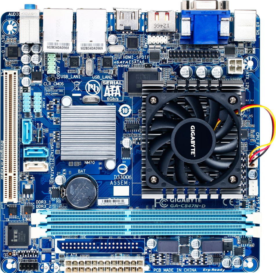 Motherboard - GA-C847N-D