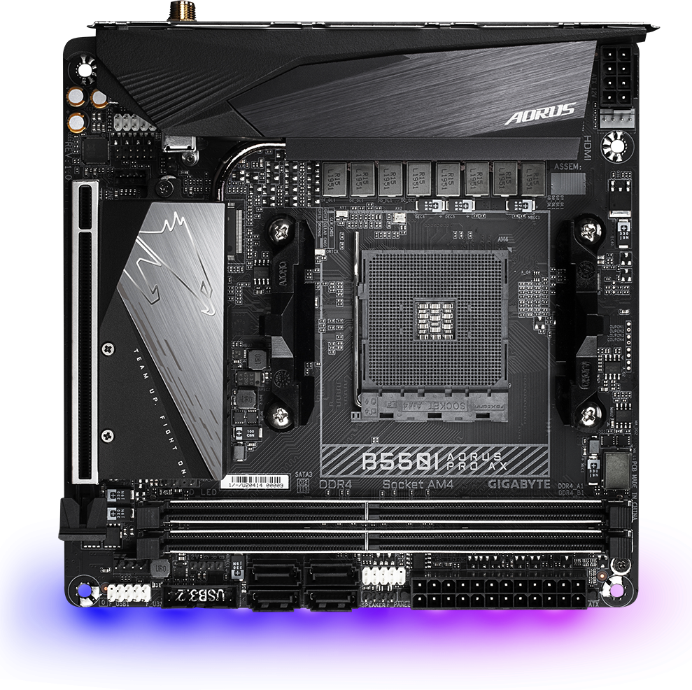 Tarjetas Madre - B550I AORUS PRO AX 1.1