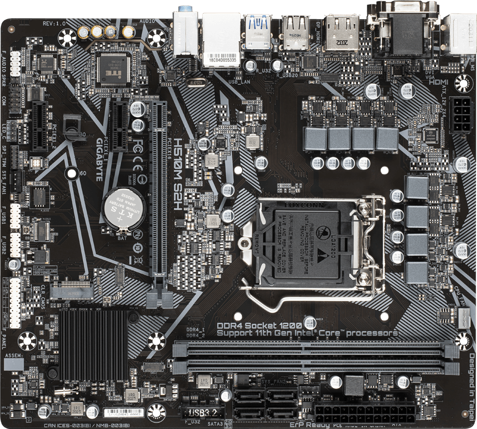 H510M S2H (Rev. 1.0/1.1/1.2) - GIGABYTE Japan