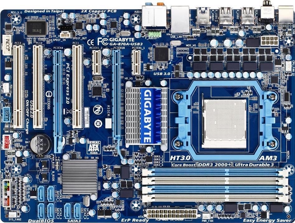 Motherboard - GA-870A-USB3