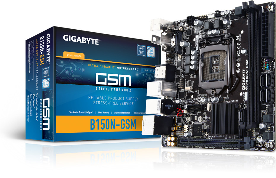 Tarjetas Madre - GA-B150N-GSM