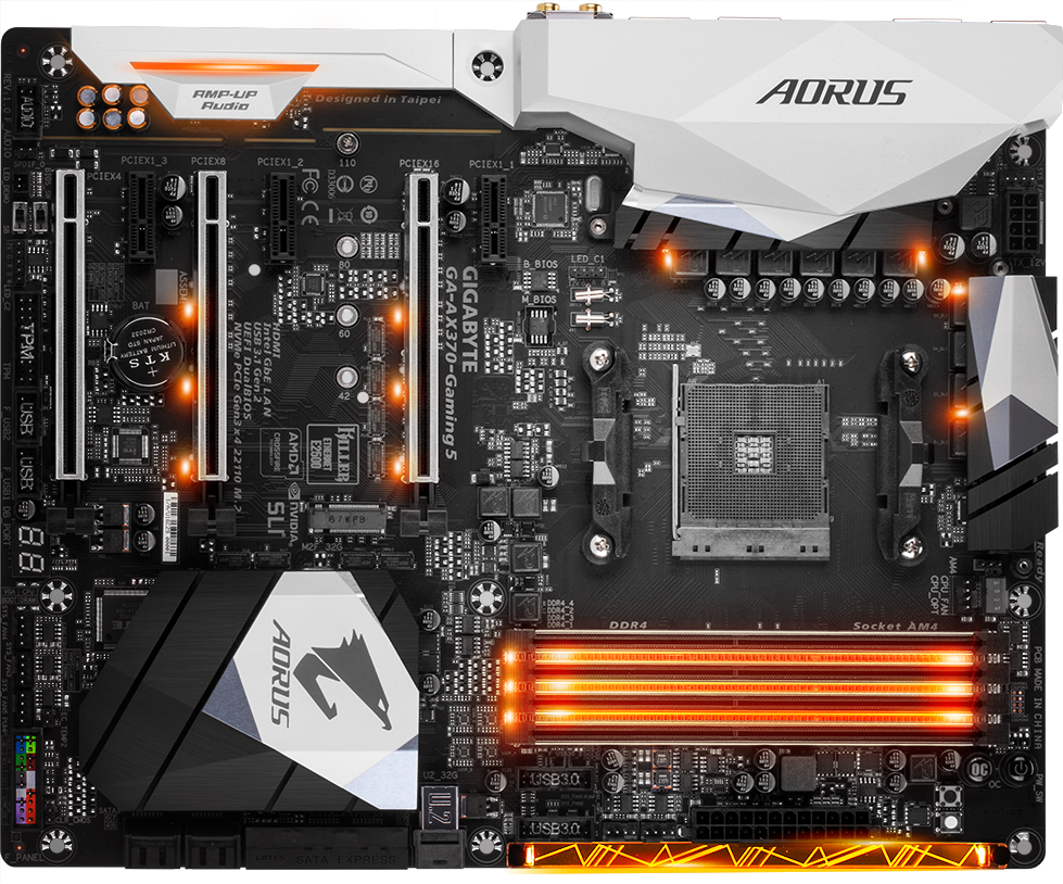 Tarjetas Madre - GA-AX370-Gaming 5