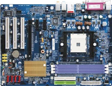 اللوحة الرئيسية - GA-K8NE