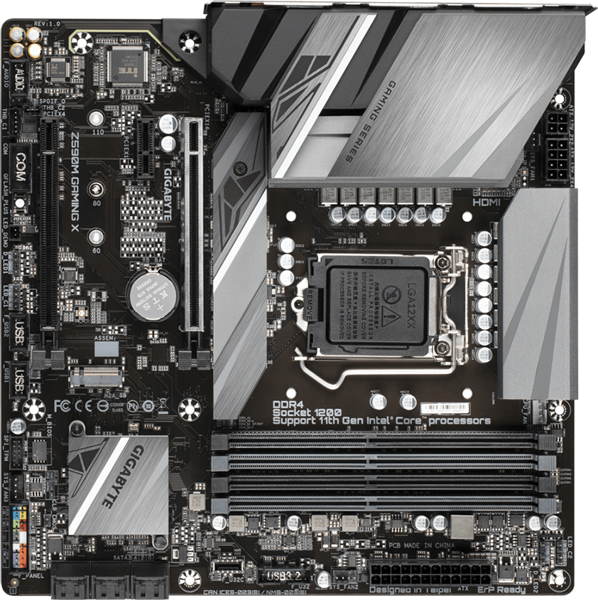 Z590M GAMING X (Rev. 1.0) - GIGABYTE Japan