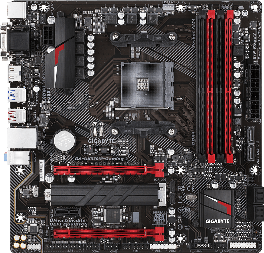 Tarjetas Madre - GA-AX370M-Gaming 3