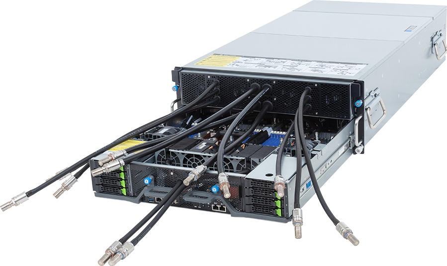 HPC/AI Server - AMD EPYC™ 9005/9004 - 4U DP NVIDIA HGX™ B200 DLC - G4L3-ZD1-LAX5