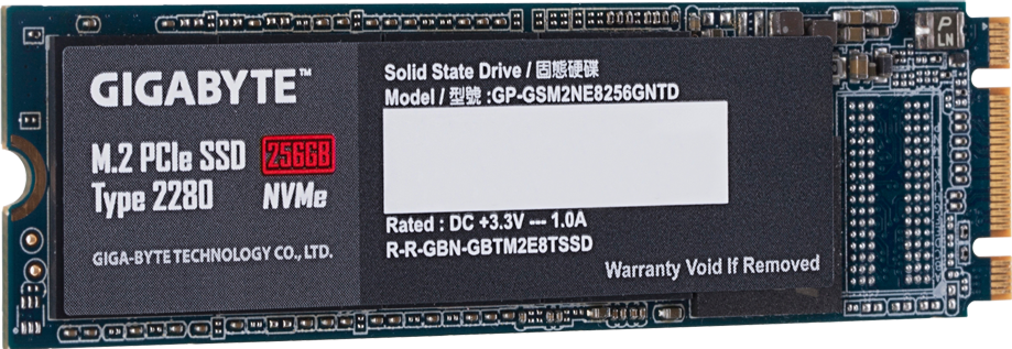 SSD - GIGABYTE M.2 PCIe SSD 256GB