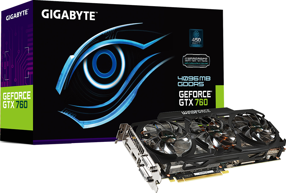 کارت گرافیکی - GV-N760WF3-4GD