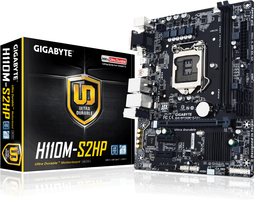 Tarjetas Madre - GA-H110M-S2HP