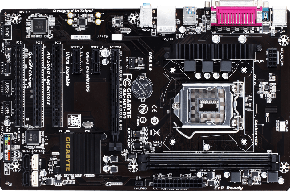 Motherboard - GA-H81-D3