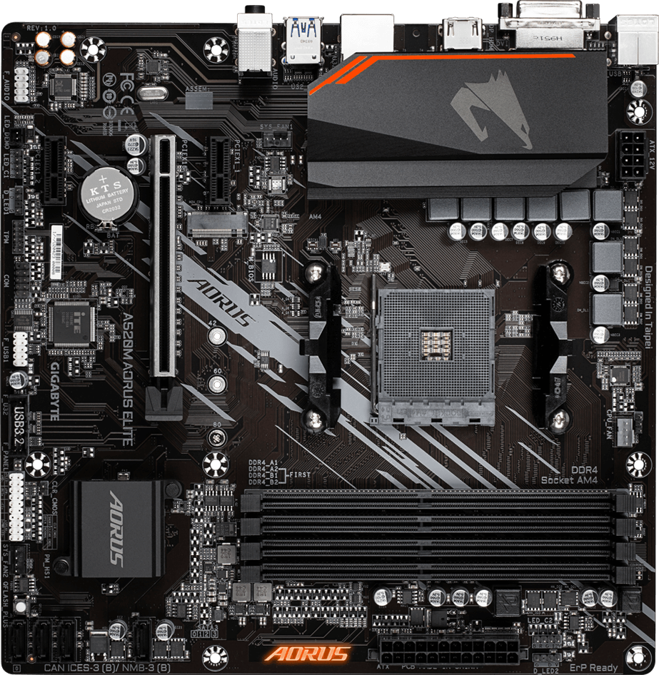 Motherboard - A520M AORUS ELITE