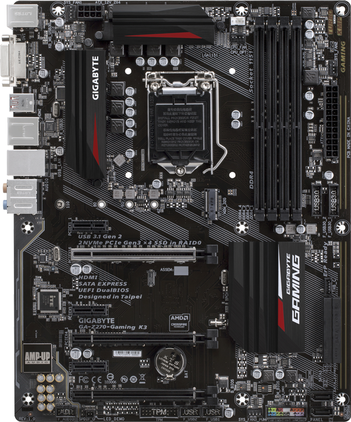 GIGABYTE Z270-HD3 Intel i7 7700K セット GA-Z270-HD3 (Rev. 1.0) - GIGABYTE Japan