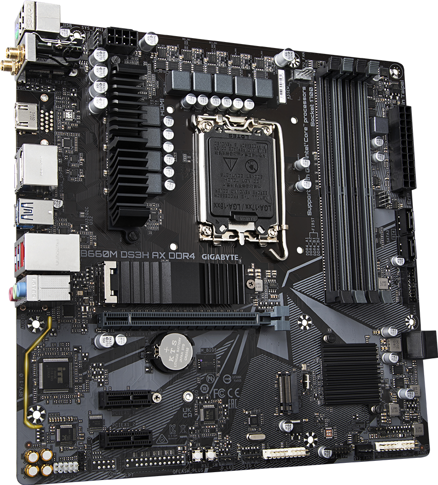 B660M DS3H AX DDR4 (Rev. 1.x) - GIGABYTE Global