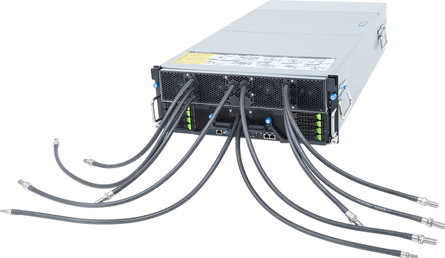 HPC/AI Server - AMD EPYC™ 9005/9004 - 4U DP AMD Instinct™ MI355X DLC - G4L3-ZX1-LAT4