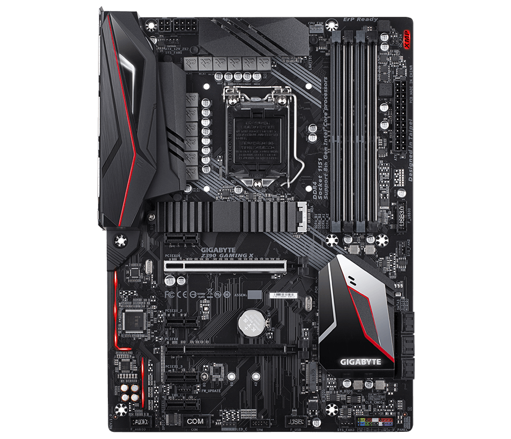 CPU gaming PC HM-Z390 Z390 GAMING X (Rev. 1.0) - GIGABYTE Ukraine