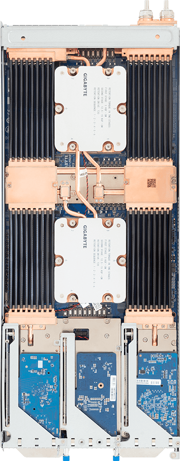 Blade Server - AMD EPYC™ 9006 SP7 Server Processors - 6U 10-Node DP 20-Bay E3.S Gen6 NVMe DLC - B685-D80-LS1