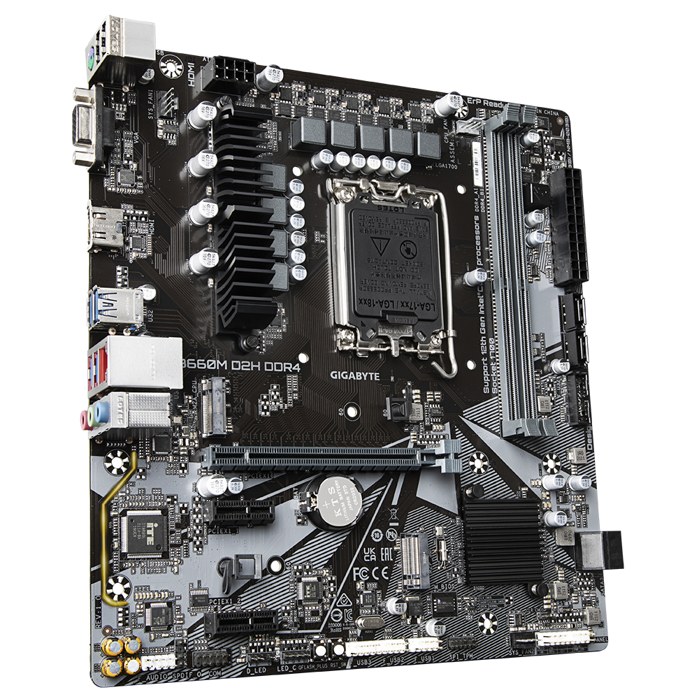 B660M D2H DDR4 (Rev. 1.0) - Kluczowe cechy | Płyty główne