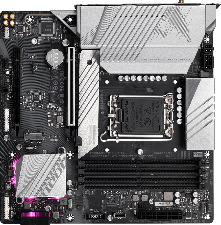 B760M AORUS ELITE AX (Rev. 1.x) - GIGABYTE Global