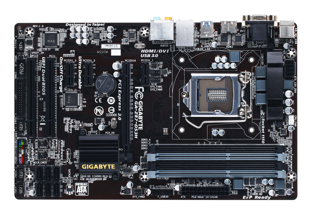 GA-Z87-DS3H (Rev. 1.1) - Kluczowe cechy | Płyty główne GIGABYTE
