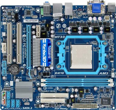Motherboard - GA-MA78LMT-S2