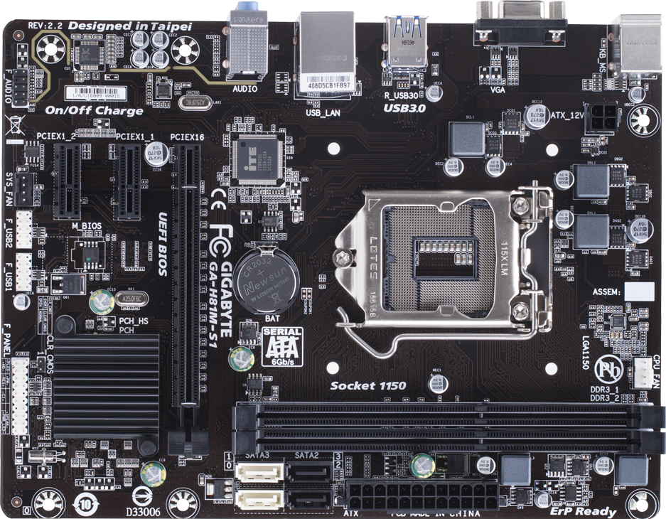 Motherboard - GA-H81M-S1