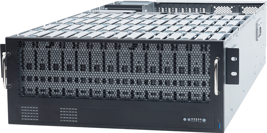 Storage Server - AMD EPYC™ 9005/9004 - 4U UP 60-Bay SATA/SAS with Expander + 6-Bay Gen5 NVMe  + 2-Bay SATA/SAS - S463-Z30-AAB1