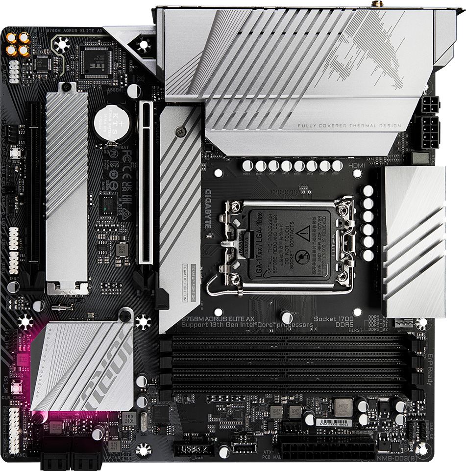 B760M AORUS ELITE AX (Rev. 1.2/1.3) - GIGABYTE Global
